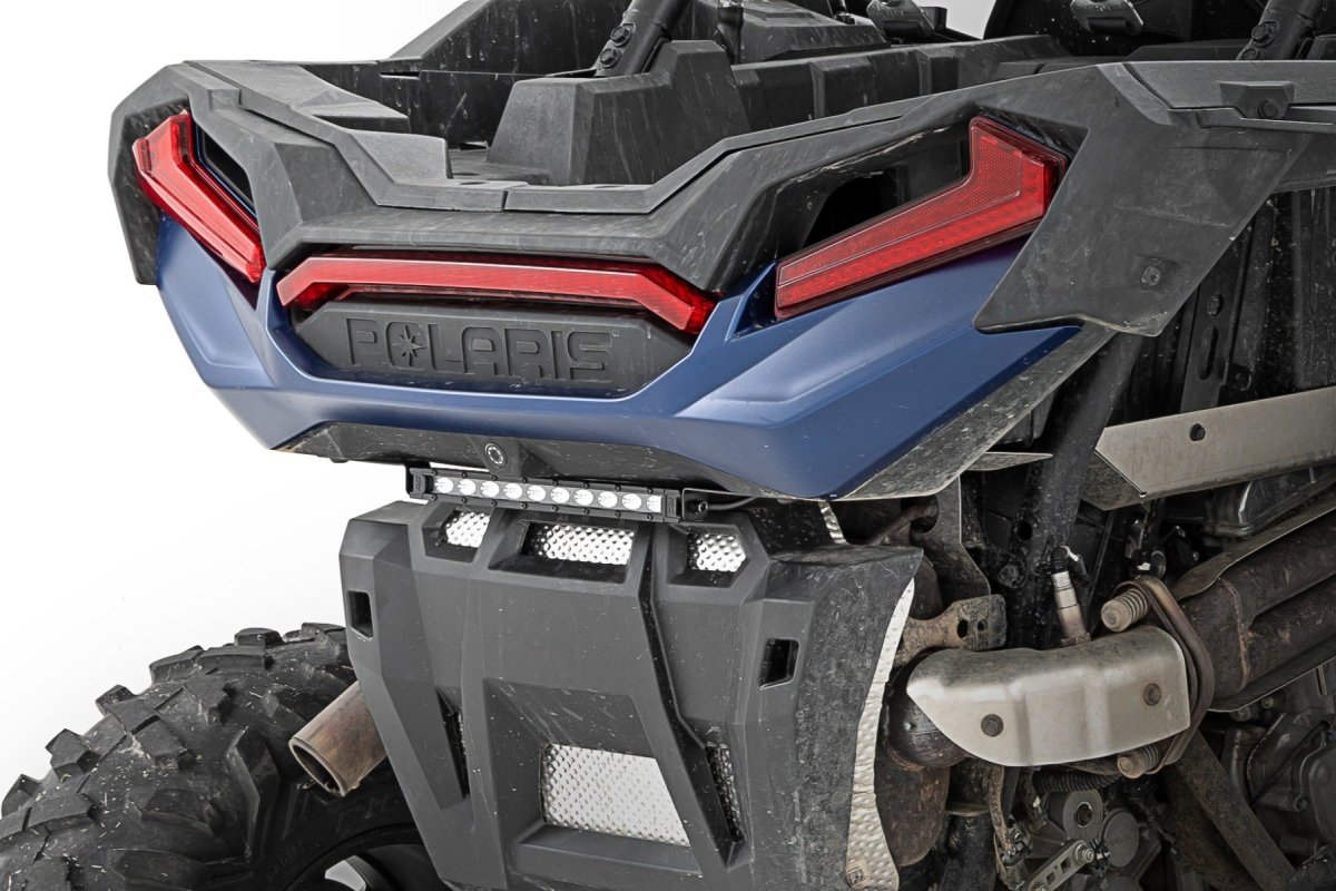 Polaris RZR XP 1000 EPS Ride Command Edition LED Light Kit - Under Bed - Rough Country - 10-inch Single-Row - '18-'19